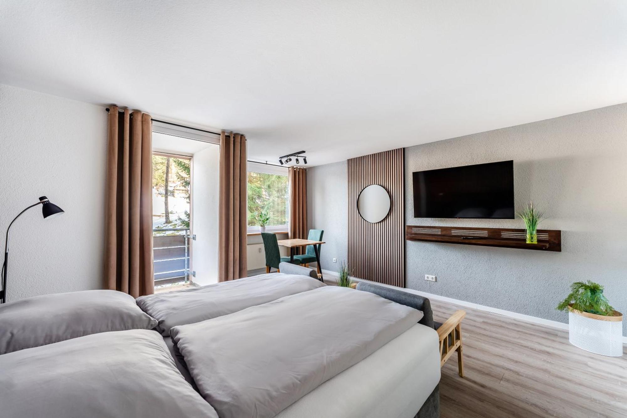 Juri5 In Baiersbronn Mit Pool Apartamento Exterior foto