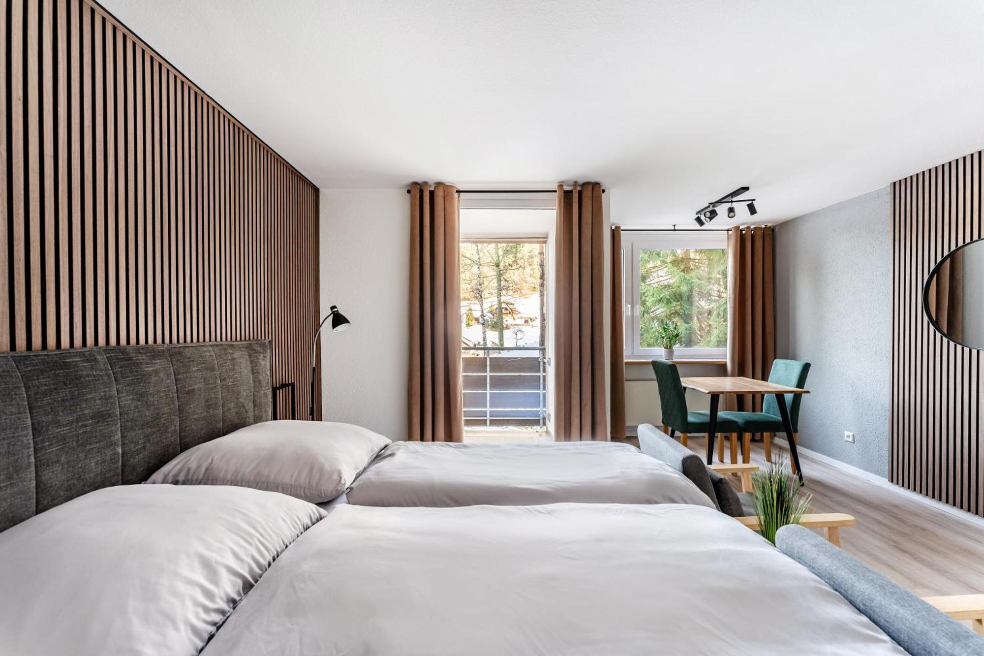 Juri5 In Baiersbronn Mit Pool Apartamento Exterior foto