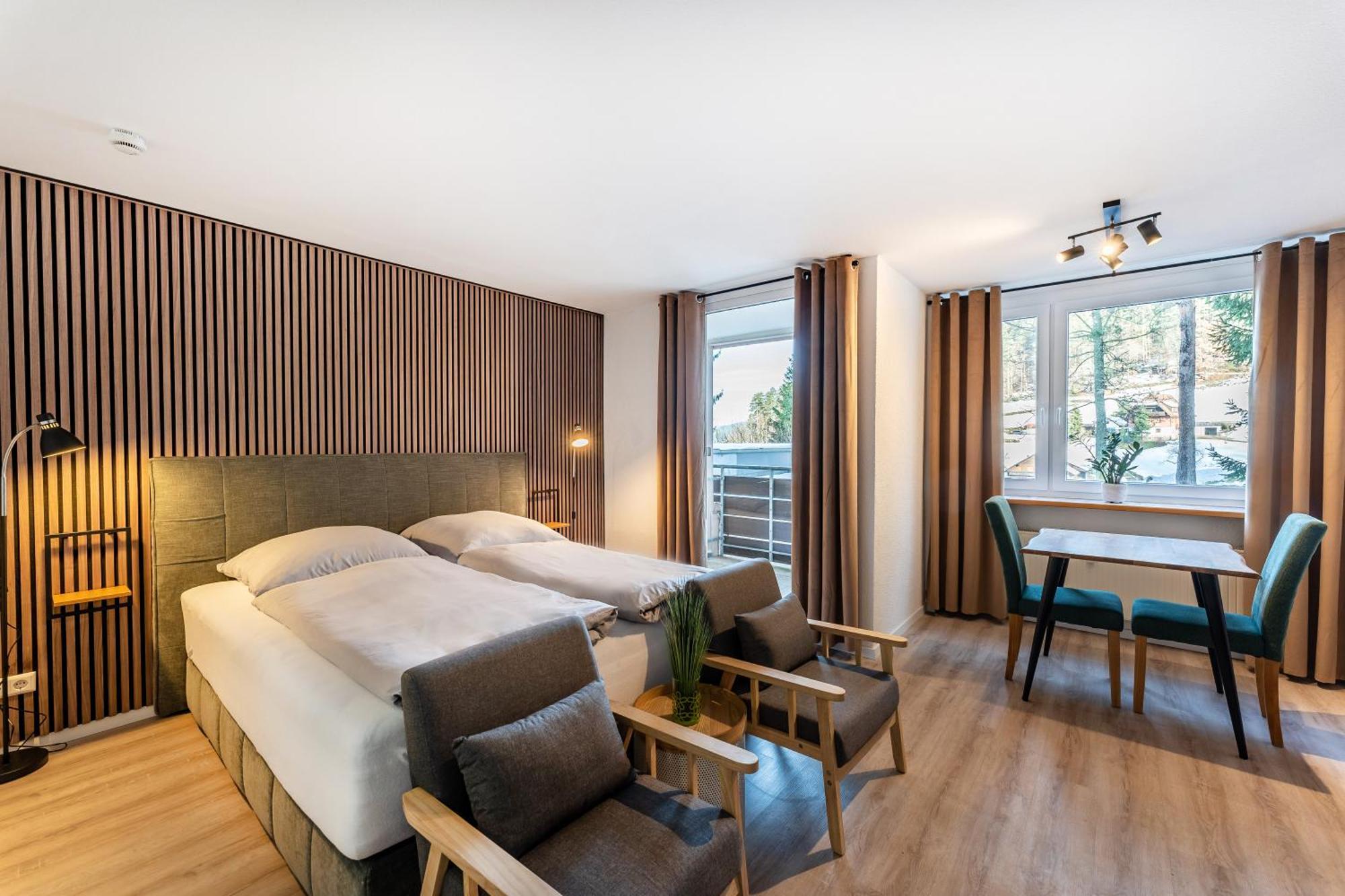 Juri5 In Baiersbronn Mit Pool Apartamento Exterior foto